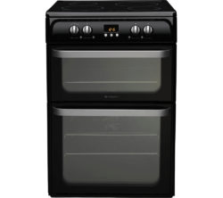HOTPOINT HUI614K Electric Induction Cooker - Black